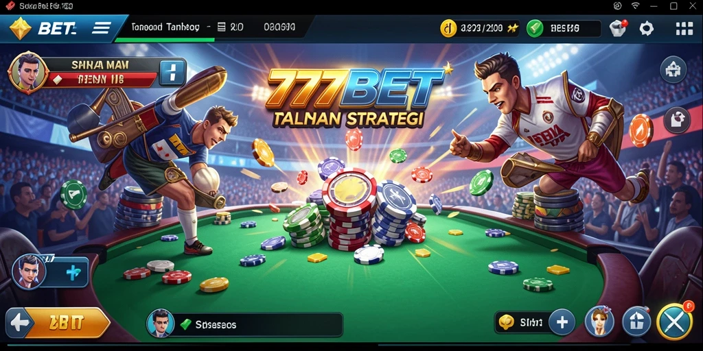 Tampilan gameplay menarik di 777BET dengan strategi taruhan yang mendalam.