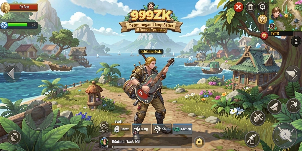 Tampilan gameplay yang menakjubkan di dunia Open World.