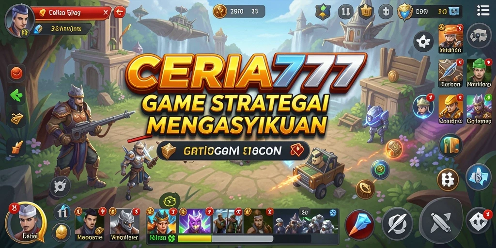 Tampilan gameplay CERIA777 yang seru dan strategis.