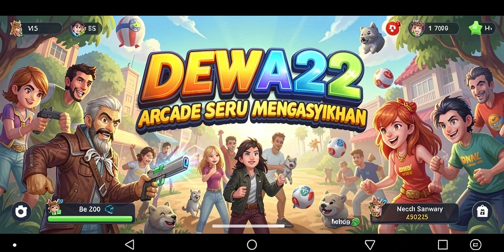 Screenshot dari gameplay DEWA22 yang seru dan menantang.