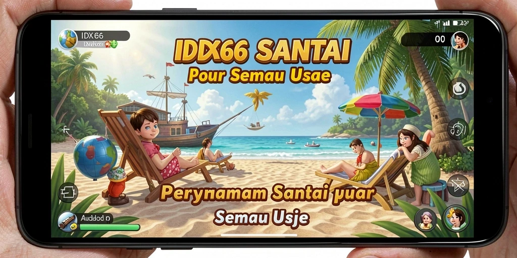 Screenshot menunjukkan momen gameplay menyenangkan di IDX66.