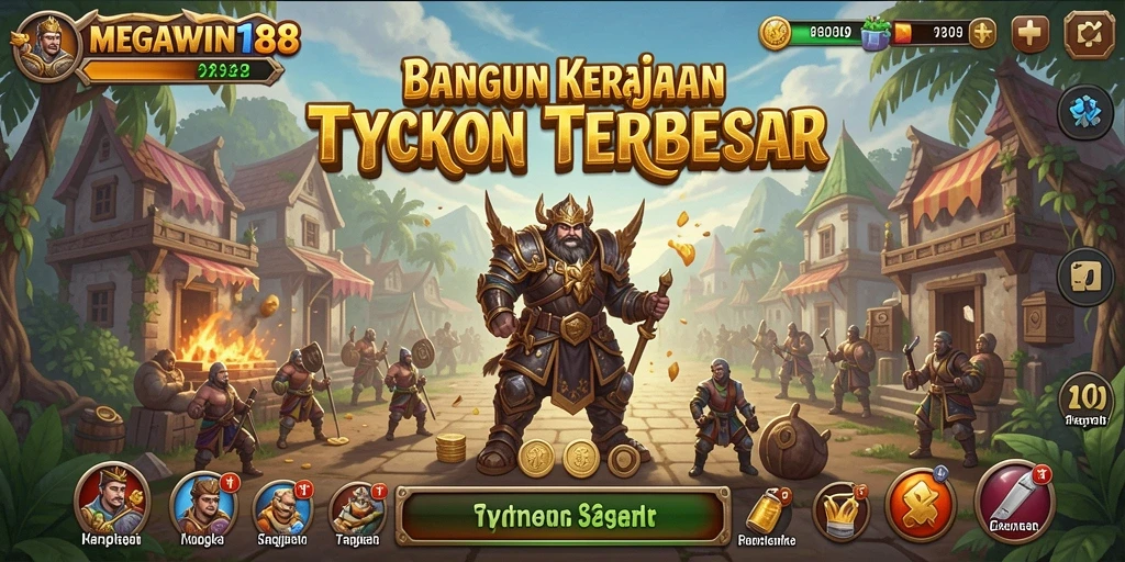 Tampilan gameplay Tycoon yang menarik dan interaktif.