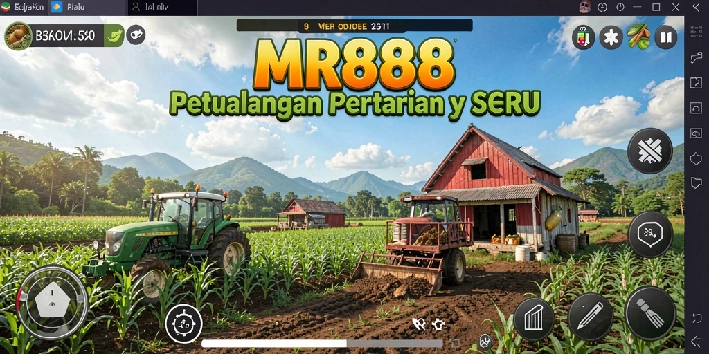 Gameplay menarik dan seru dari MR888 dalam bertani.