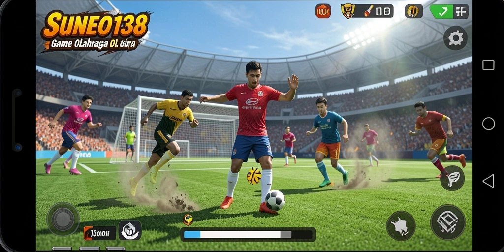 Tampilan gameplay SUNEO138 yang penuh aksi dalam olahraga seru.