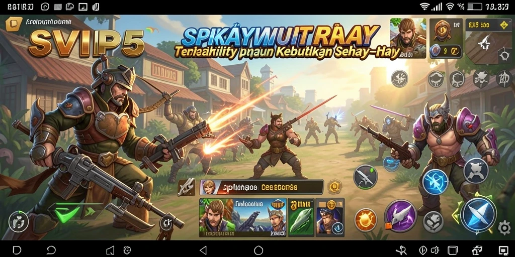 Tampilan antarmuka utama SVIP5 yang intuitif dan fungsional.